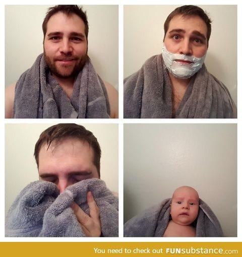Shaving beards