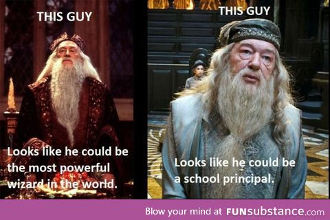 1st Dumbledore was the best Dumbledore