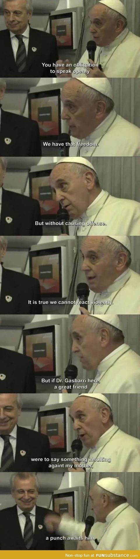 Pope Francis everyone