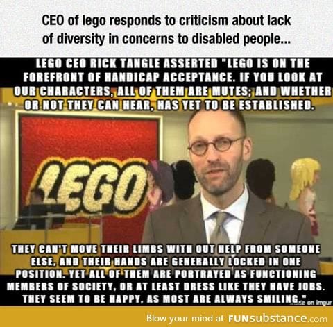 CEO of lego responds like a boss
