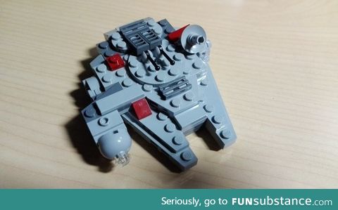 When you can't afford real lego sets