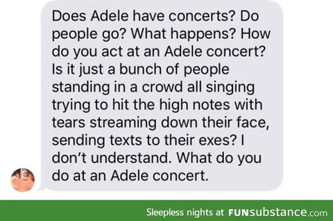 Adele concerts