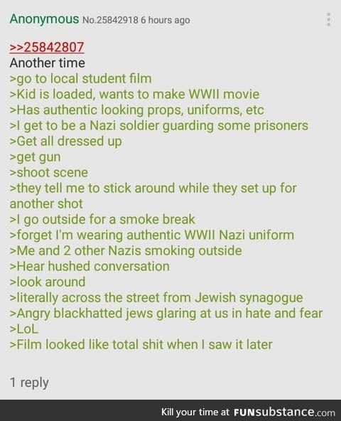 Anon is an extra