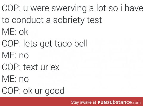 Sober test