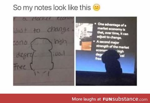 Taking notes