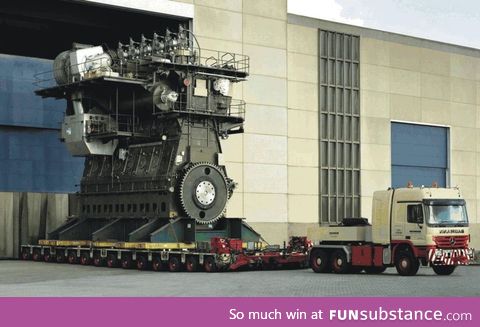 What a 107 thousand horse power engine looks like