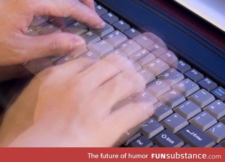 When you're trying to type it out before the search history shows