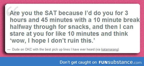 Are you the SAT?