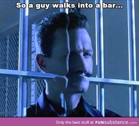 So a guy walks into a bar