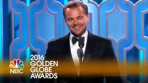 Leonardo DiCaprio Wins Best Actor for The Revenant