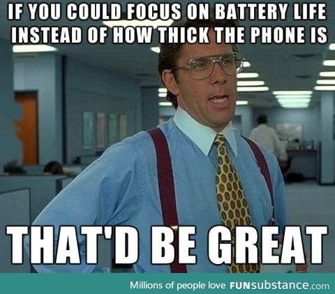 A note to Apple regarding any new phones