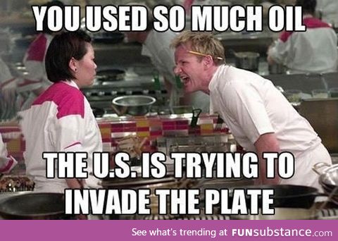 It's hard not to piss off Gordon Ramsay