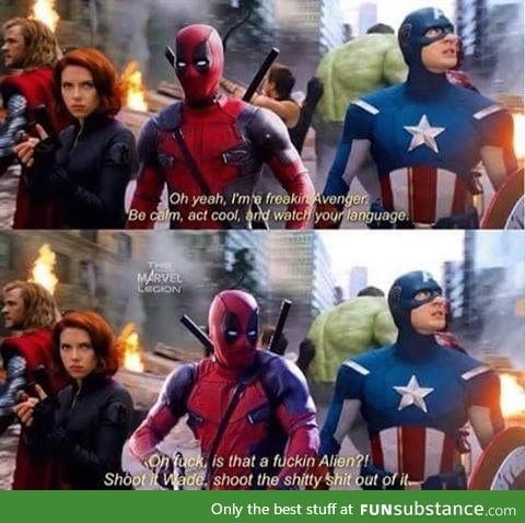 Deadpool in the Avengers