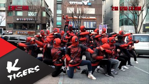 Deadpool flashmob by the Korean Tigers (TaeKwonDo academy)