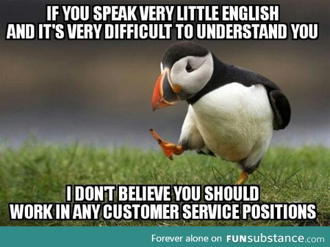 I think its just bad for customer relations