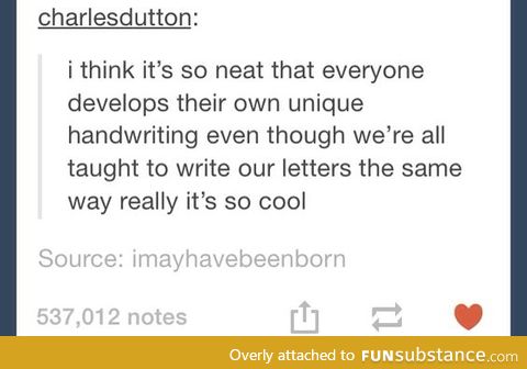 Magical Handwriting