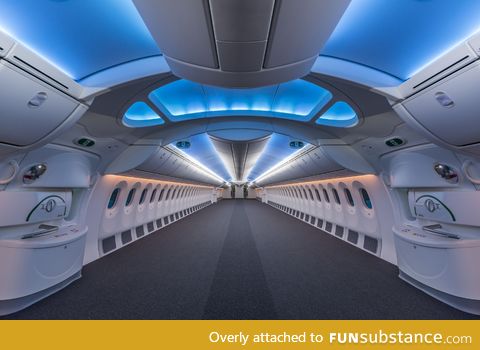 An empty 787