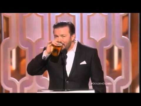 Ricky Gervais just killed it on the Golden Globes