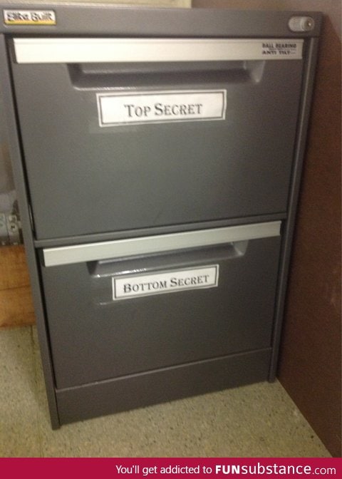 Top secret, bottom secret