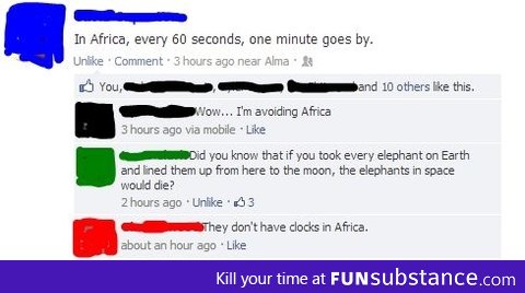 Facebook on Africa