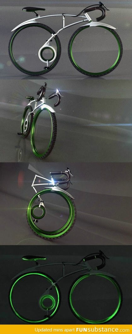 The coolest folding bicycle