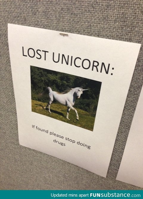 In The Event of a Lost Unicorn