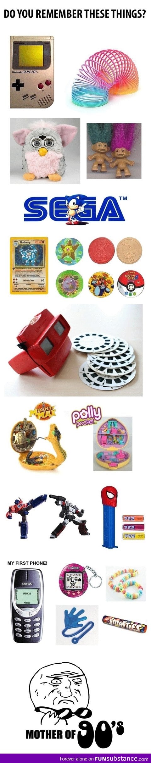 Do you remember these things?