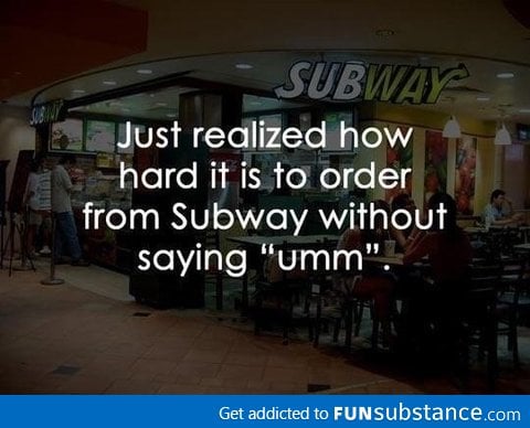 Observation about Subway