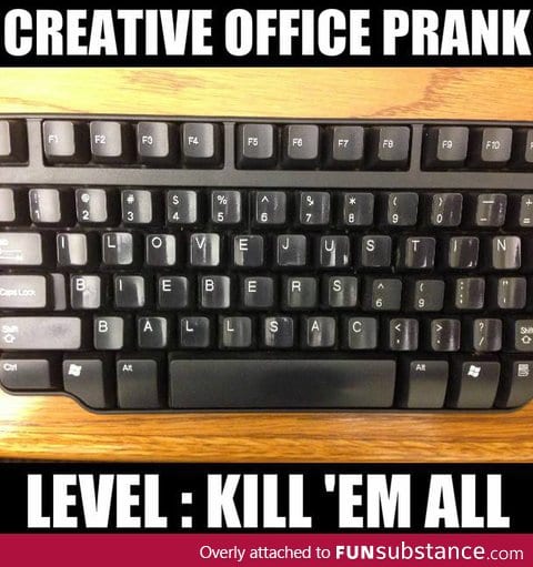 Creative Office Prank