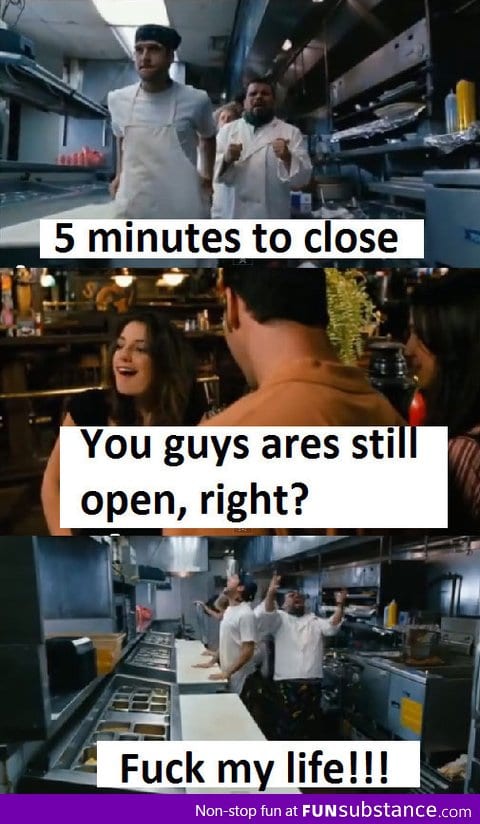 Every chef's rage