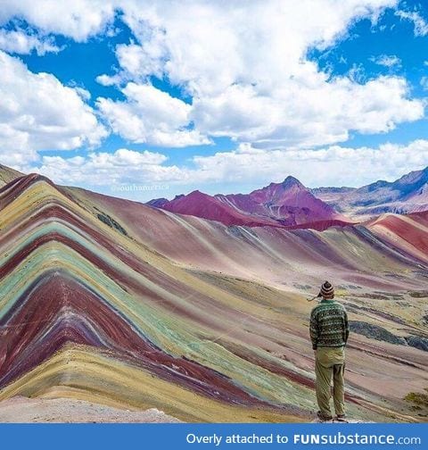 Rainbow Mountains of Peru