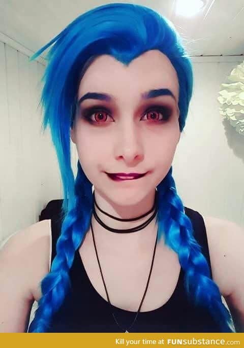 Jinx cosplay