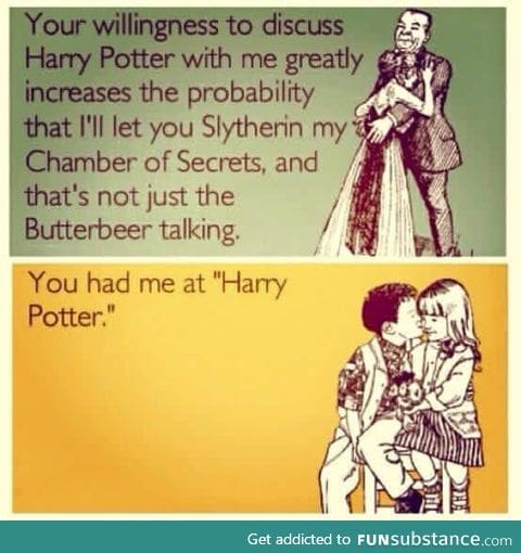 Where my Potterheads at?