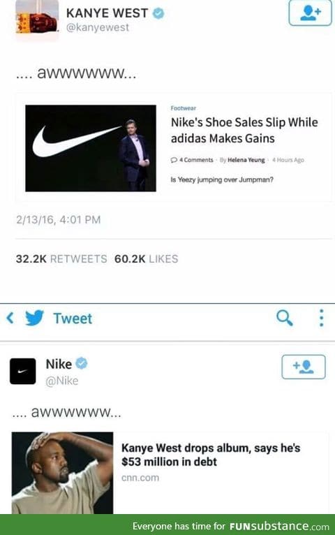 Nike is savage