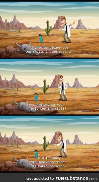 Dr Doof is asking the real question