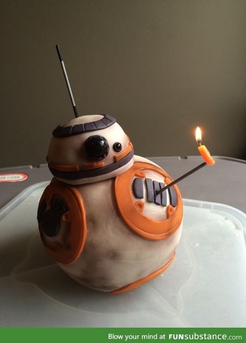 BB8 cake