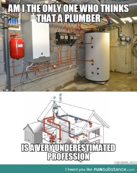 Respect for plumbers