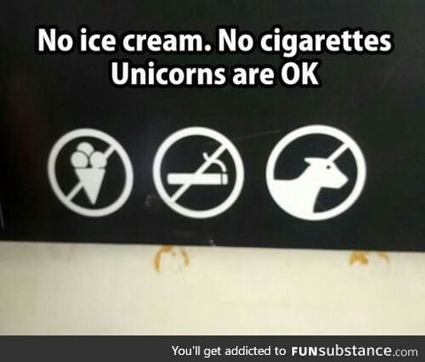 Unicorns are always okay