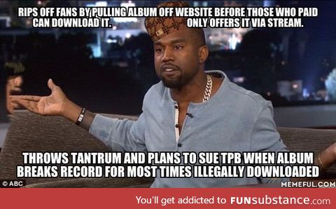One more reason to hate Kanye