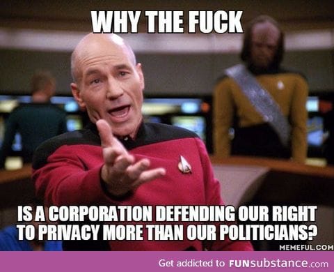 With the recent news surrounding Apple and the FBI