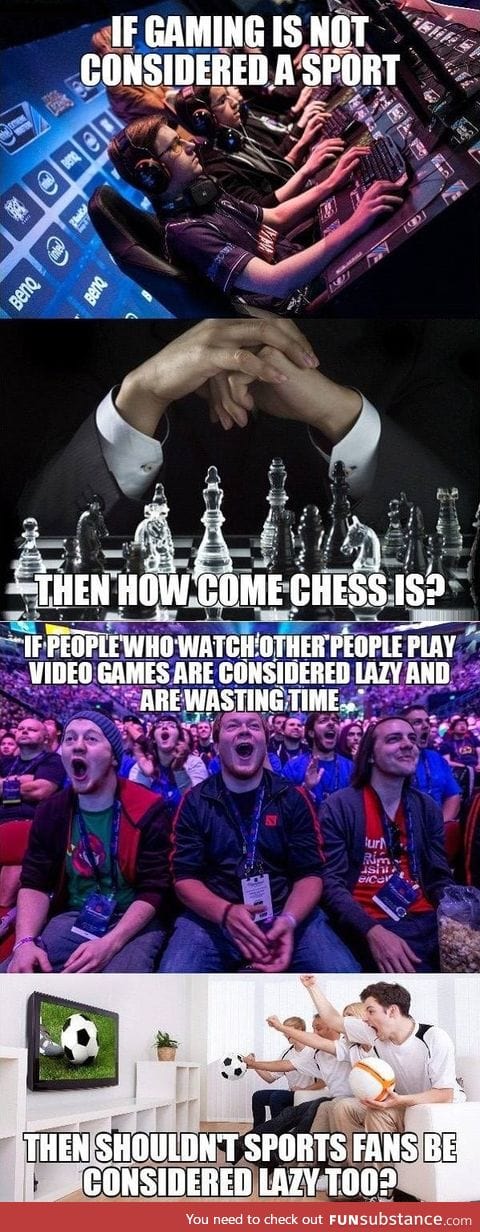 Gaming is a sport