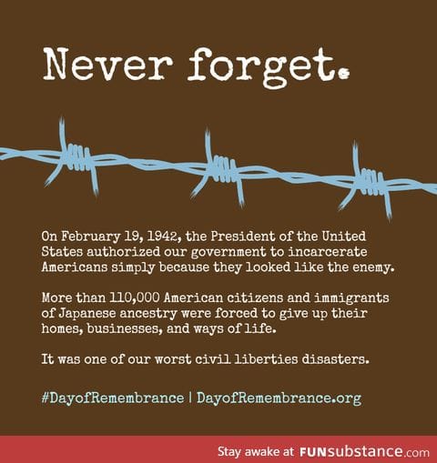 Today in history - Japanese Internment