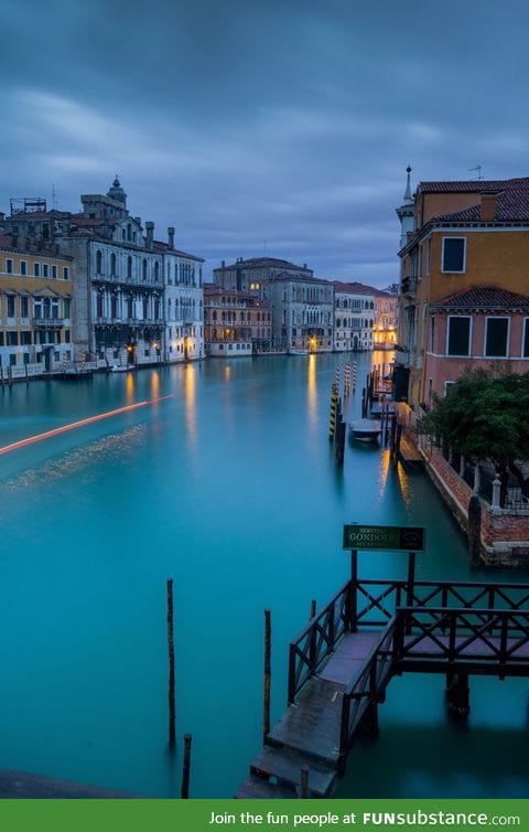 Venice at dusk