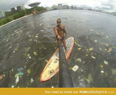 This is Guanabara. Athletes will compete here for some Olympic medals in a few months