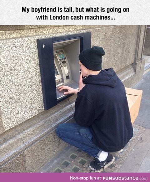 London cash machines