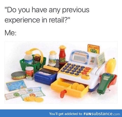 Experience in retail