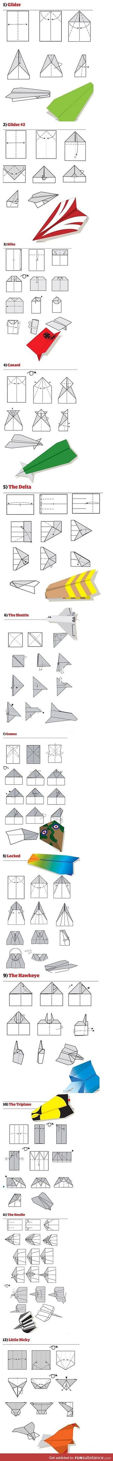 Paper airplanes guide