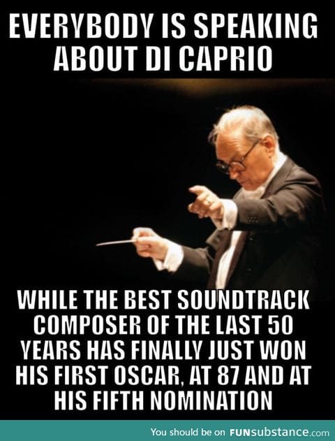 Thank you Ennio Morricone!