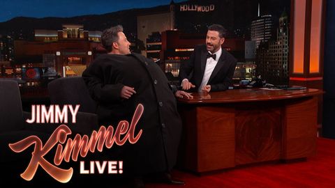 Ben Affleck sneaks Matt Damon into Jimmy Kimmel's show