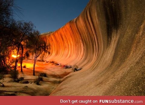 This is an Australian Rock Wave